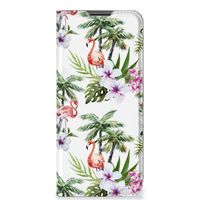 Nokia G50 Hoesje maken Flamingo Palms