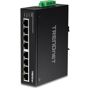 Trendnet TI-E80 netwerk-switch Unmanaged Fast Ethernet (10/100) Zwart