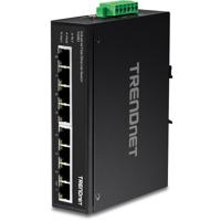 Trendnet TI-E80 netwerk-switch Unmanaged Fast Ethernet (10/100) Zwart - thumbnail