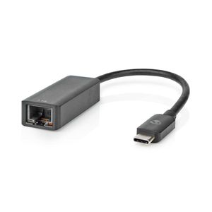 USB-netwerkadapter | USB 3.2 Gen 1 | 2.5 Gbps | USB-C© Male | RJ45 Female | 0.20 m | Rond | Vernik