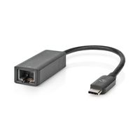 USB-netwerkadapter | USB 3.2 Gen 1 | 2.5 Gbps | USB-C© Male | RJ45 Female | 0.20 m | Rond | Vernik - thumbnail