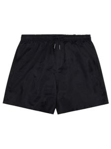 Armani Exchange short à logo en jacquard - Noir