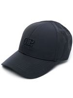 C.P. Company casquette à logo brodé - Bleu - thumbnail