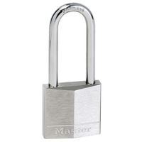 Masterlock 40mm - 51mm stainless steel shackle, 6mm diam. - double-ball bearing w - 640EURDLH