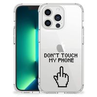 iPhone 13 Pro Max Anti Shock Case Finger Don't Touch My Phone