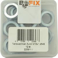 Bofix - 220911 tandwielmoer m15x1 sw22 7mm p/12