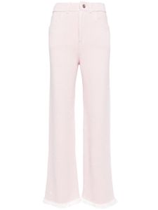 Barrie pantalon ample en maille - Rose