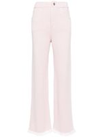 Barrie pantalon ample en maille - Rose - thumbnail