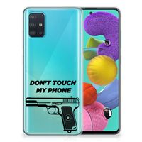 Samsung Galaxy A51 Silicone-hoesje Pistol DTMP