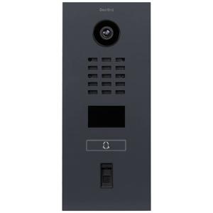 DoorBird D2101FV Fingerprint 50 Buitenunit voor Video-deurintercom via WiFi LAN RVS, RAL 7016 (zijdemat)