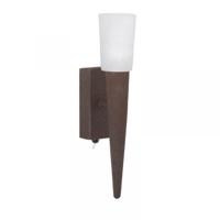 LED Wandlamp - Wandverlichting - Trion Fikona - G9 Fitting - Rond - Roestkleur - Aluminium