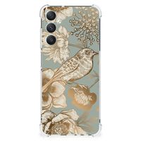 Case voor Samsung Galaxy A05s Vintage Bird Flowers