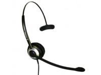 Imtradex BasicLine TM DEX-QD On Ear headset Telefoon Kabel Zwart