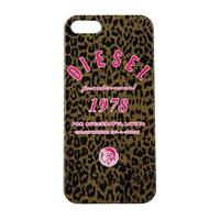 Diesel Klaphoes Leopard voor Apple iPhone 5 / 5S