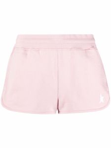 Golden Goose short de sport imprimé - Rose