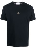 Stone Island t-shirt en coton à logo imprimé - Bleu - thumbnail