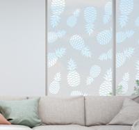 Badkamer sticker ananas patroon - thumbnail