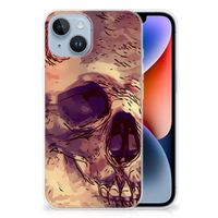 Silicone Back Case Apple iPhone 14 Skullhead