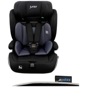 Petex Supreme Plus 1151 ISOFIX schwarz HDPE nach ECE R129 Kinderzitje Zwart