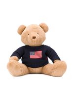 Ralph Lauren Kids peluche ourson à détail de pull - Bleu - thumbnail