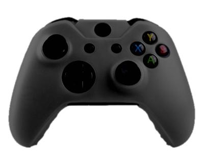 Silicone Beschermhoes Skin voor Xbox One (S) Controller - Zwart Silicone Beschermhoes Skin voor Xbox One (S) Controller - Zwart
