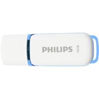 Philips FM16FD70B USB flash drive 16 GB USB Type-A 2.0 Blauw, Wit - thumbnail