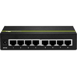 Trendnet TPE-TG80G netwerk-switch Unmanaged Power over Ethernet (PoE) Zwart