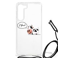 Samsung Galaxy S23 Plus Stevig Bumper Hoesje Cow