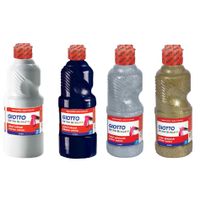 4x Grote tubes hobby en knutsel verf 500 ml per tube - thumbnail