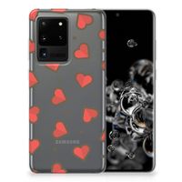 Samsung Galaxy S20 Ultra TPU bumper Hearts - thumbnail