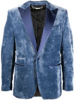 Philipp Plein blazer Lord Fit à simple boutonnage - Bleu - thumbnail