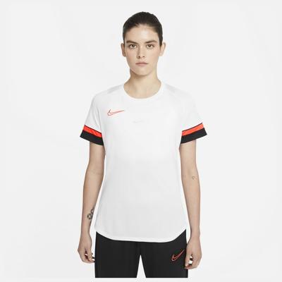 Nike Trainingsshirt Dri-FIT Academy 21 - Wit/Zwart/Rood Vrouw Nike Trainingsshirt Dri-FIT Academy 21 - Wit/Zwart/Rood Vrouw