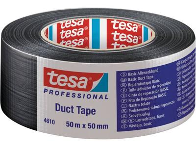 tesa 04610-00004-00 Textieltape tesa Professional Zwart (l x b) 50 m x 50 mm 1 stuk(s) tesa 04610-00004-00 Textieltape tesa Professional Zwart (l x b) 50 m x 50 mm 1 stuk(s)
