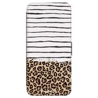 Samsung Galaxy A70 flipcase - Leopard lines