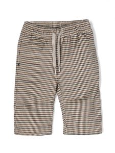 TRUSSARDI JUNIOR pantalon droit à motif pied-de-poule - Tons neutres