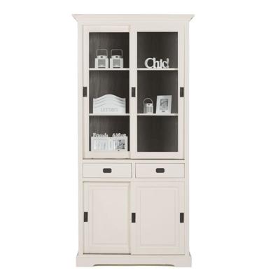 Vitrinekast Lakewood | Hout  | Mindihout | Wit