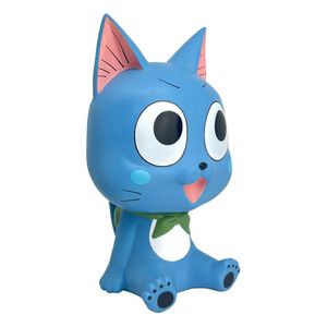 Fairy Tail Coin Bank Happy 18 cm - Damaged packaging