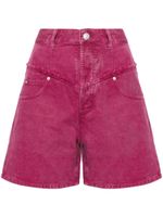 ISABEL MARANT short en jean Oreta - Rose - thumbnail