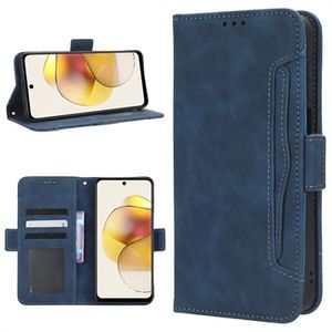 Cardholder Series Motorola Moto G (2023) Portemonnee Hoesje - Blauw