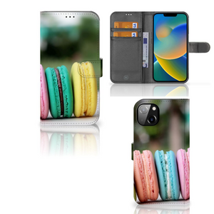 iPhone 14 Plus Book Cover Macarons