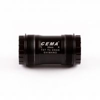 Cema Bracketas T47 FSA386/Rotor 30mm-RVS -Zwart - thumbnail