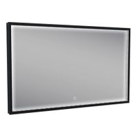 Badkamerspiegel Maro | 100x60 cm | Rechthoekig | Directe LED verlichting | Touch button | Met verwarming