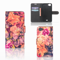 Wiko Rainbow Jam Hoesje Bosje Bloemen