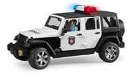 Bruder Jeep Wrangler Rubicon Politieauto Met Politieman - thumbnail