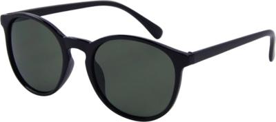 AZ Eyewear zonnebril Basic cat. 3 matzwart/groen (76 B)