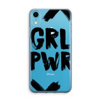 Girl Power #2: iPhone XR Transparant Hoesje