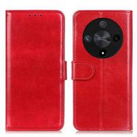 Honor Magic6 Lite/X9b Wallet Case met Magnetische Sluiting - Rood - thumbnail