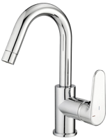 Pure Design Cinca wastafelkraan Chroom