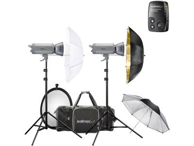 Flitstoebehoren Walimex Pro VC Set Classic M 4/3 DS2RS+ Flitstoebehoren Walimex Pro VC Set Classic M 4/3 DS2RS+