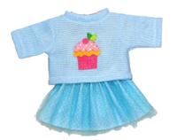 Heless poppenkleren voor een pop van 28 35 cm blauw